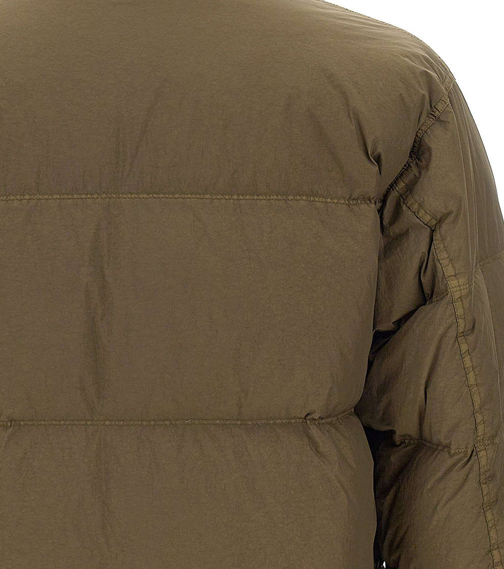 Green Mock Collar Jacket 5