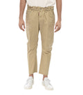 Beige Distressed Trousers 1