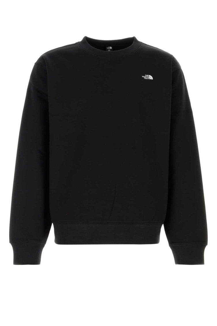 Black Crew Neck Sweatshirt 1