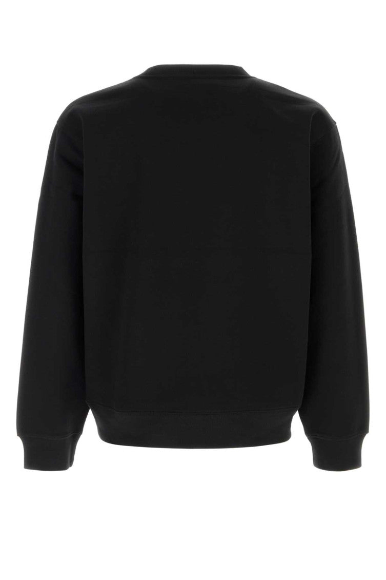 Black Crew Neck Sweatshirt 2