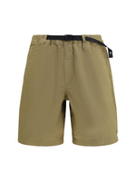 Green Relaxed Solid Shorts 1