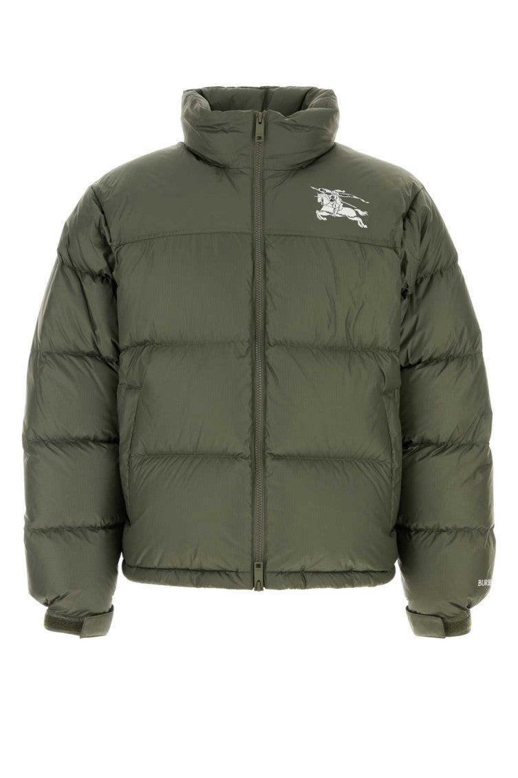 Green Mock Collar Jacket 1