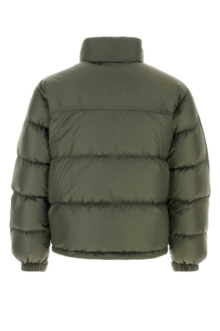 Green Mock Collar Jacket 2