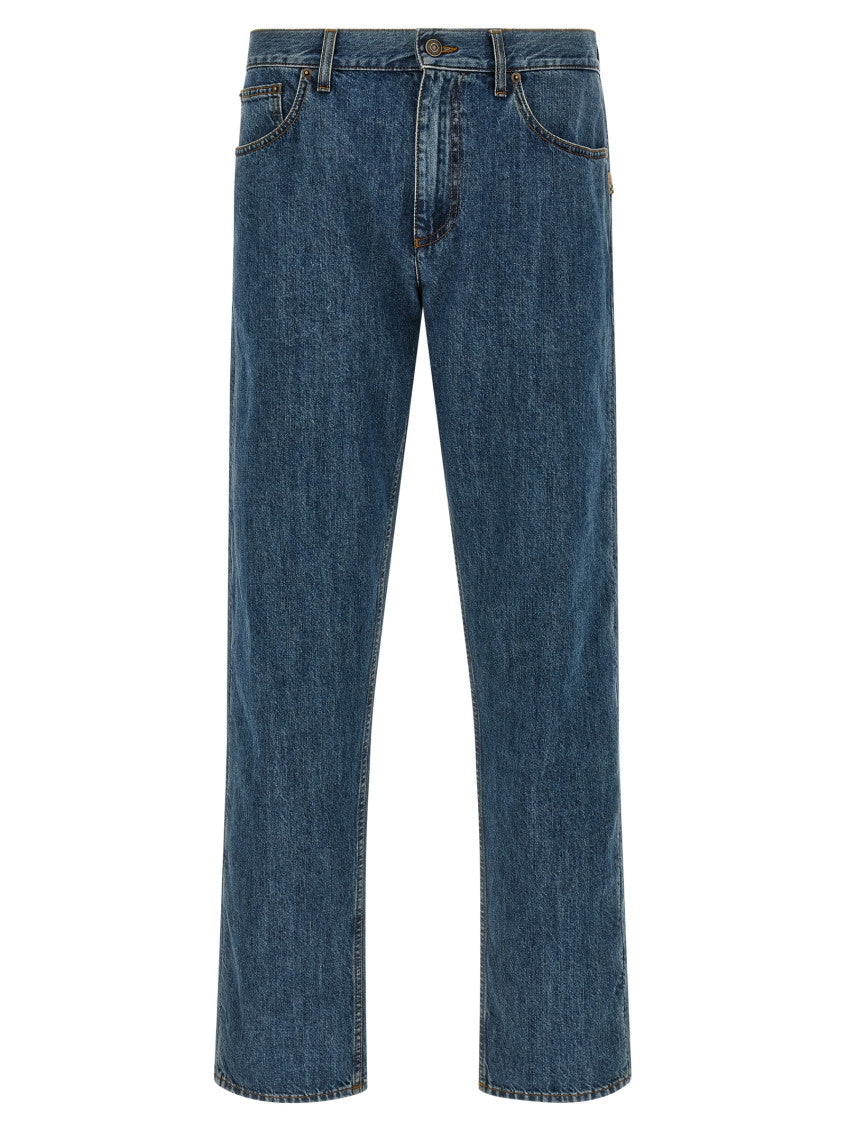 Blue Low Rise Jeans 1