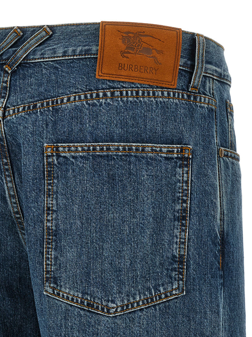 Blue Low Rise Jeans 4