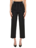 Black Tailored Pleated Pant 1