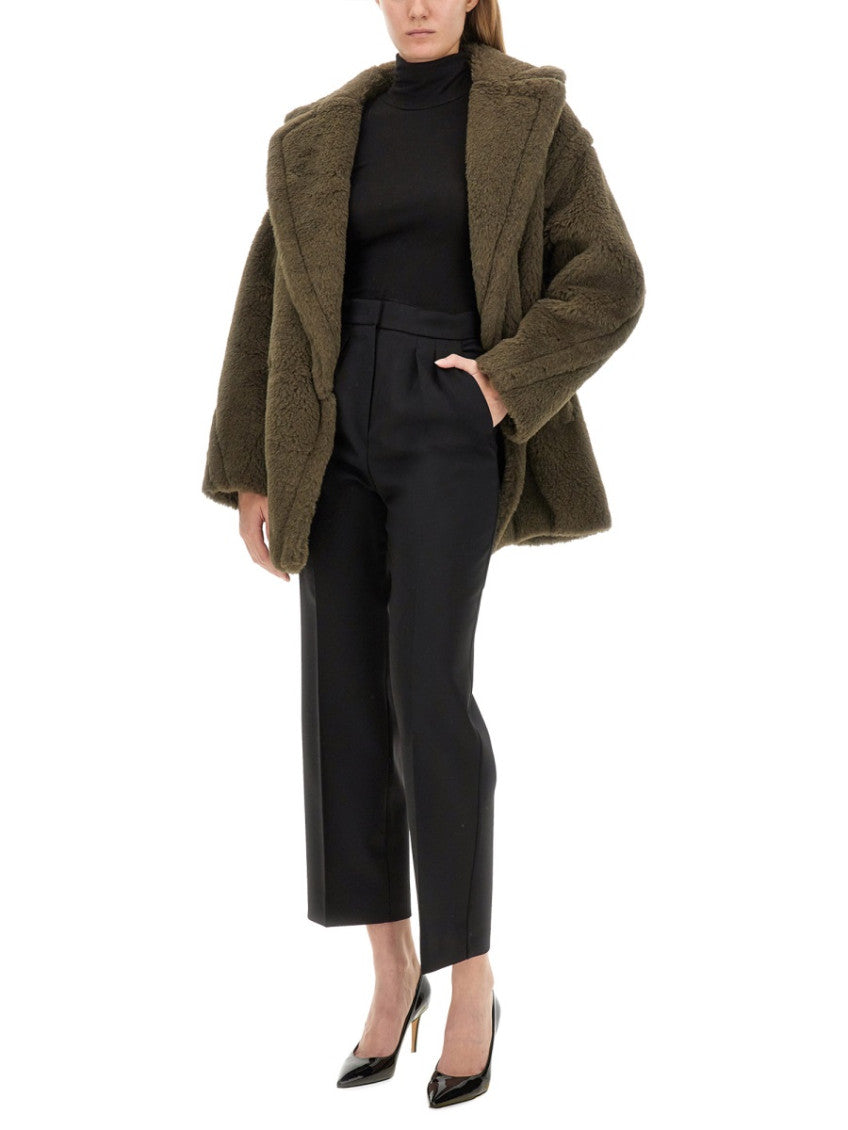 Black Tailored Pleated Pant 3