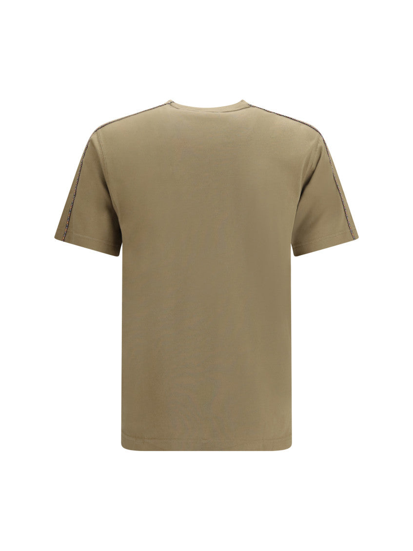 Khaki Crew Neck T-Shirt 2