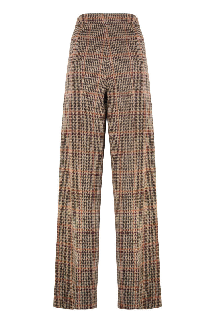 Multicolor Loose Pleated Pants 2