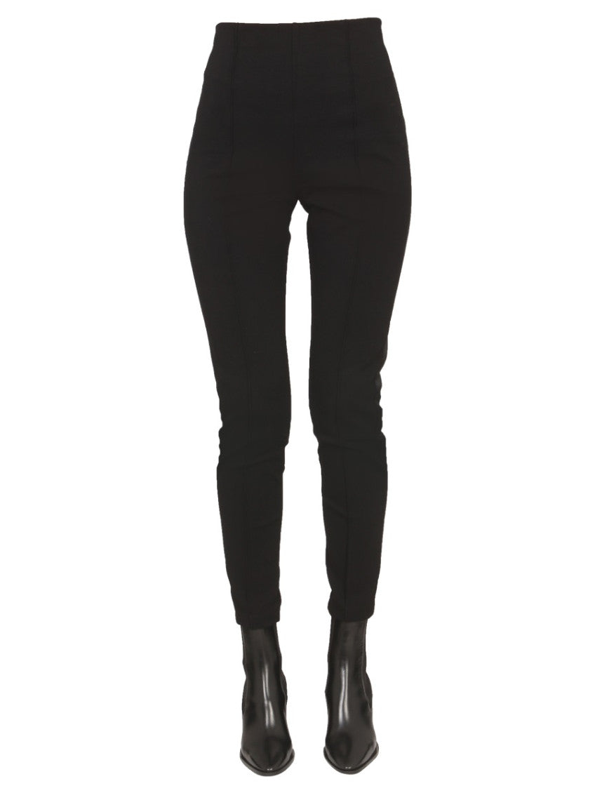 Black Skinny Flat Front Pant 1