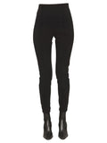 Black Skinny Flat Front Pant 1