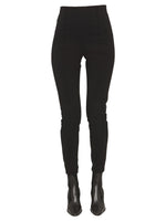 Black Skinny Flat Front Pant 1