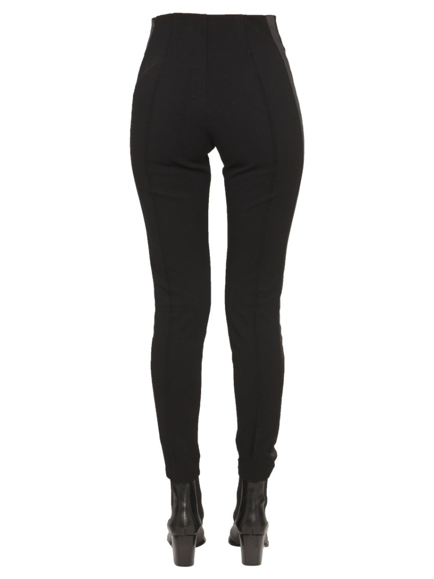 Black Skinny Flat Front Pant 2