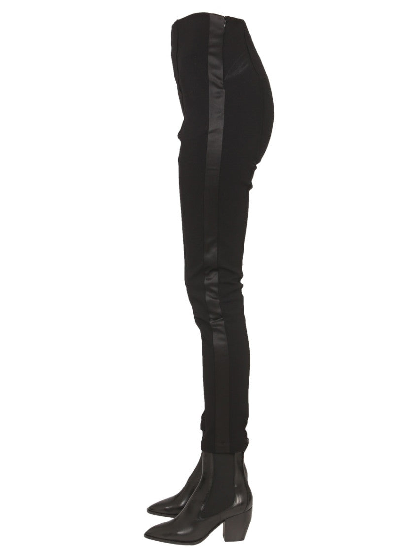 Black Skinny Flat Front Pant 4