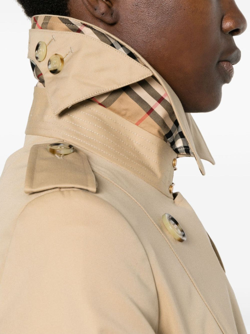 Beige Chelsea cotton trench coat 2
