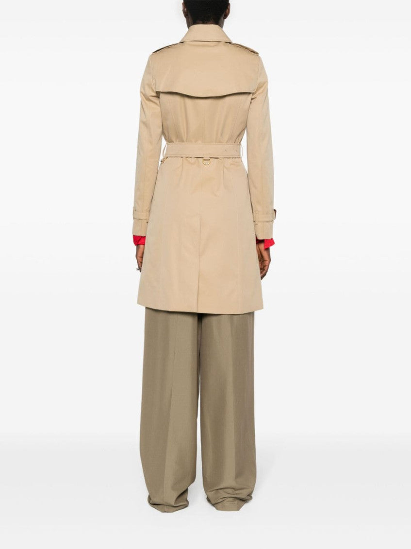 Beige Chelsea cotton trench coat 3