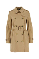 Beige Cotton Trench Coat 1