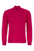 Fuchsia wool sweater 1