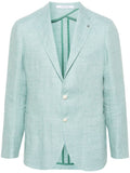 Light Blue Single Breasted Blazer 1