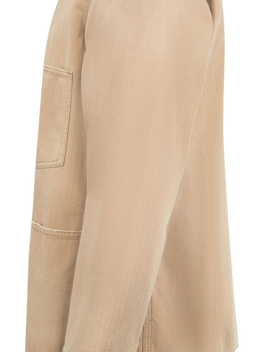 Beige Twill Jacket 2