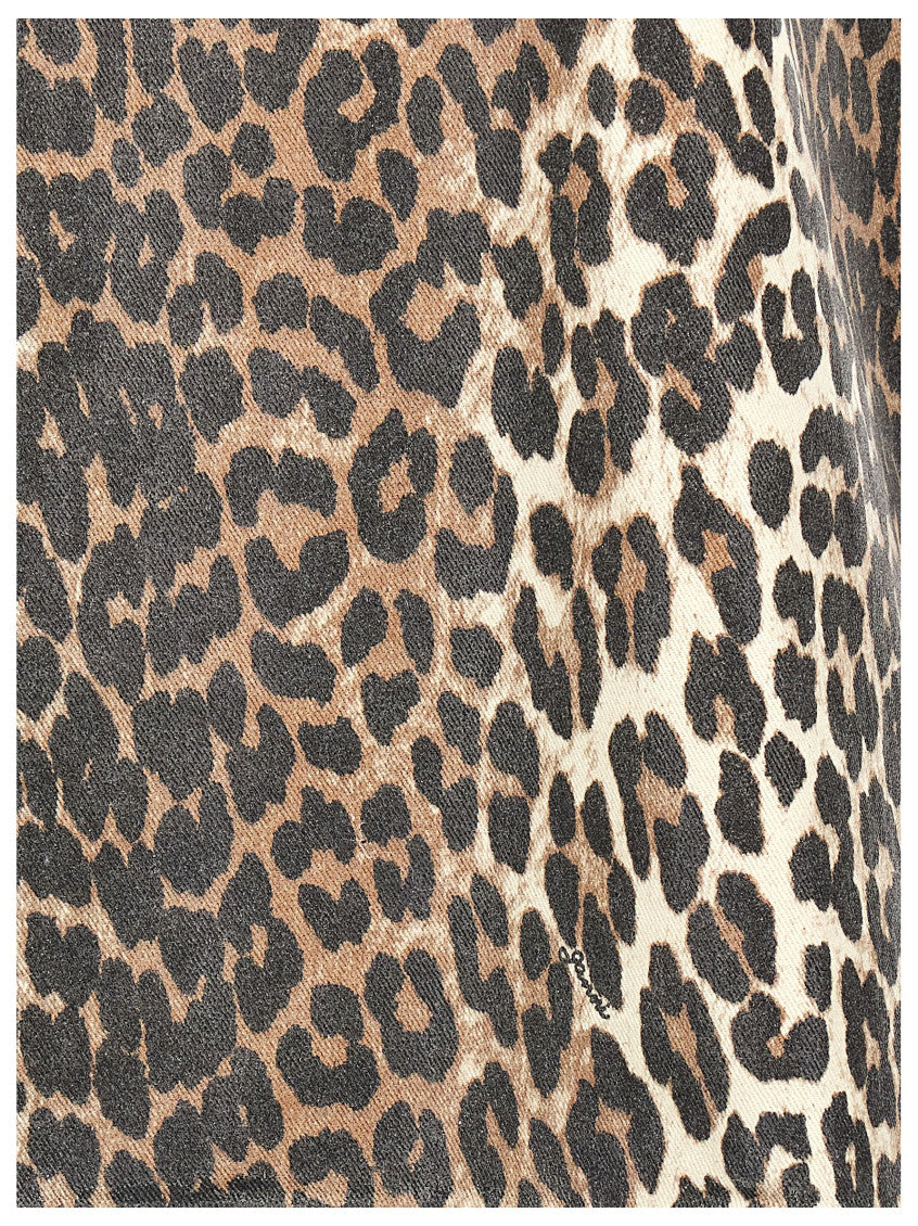 Leopard Print Mini Dress 4
