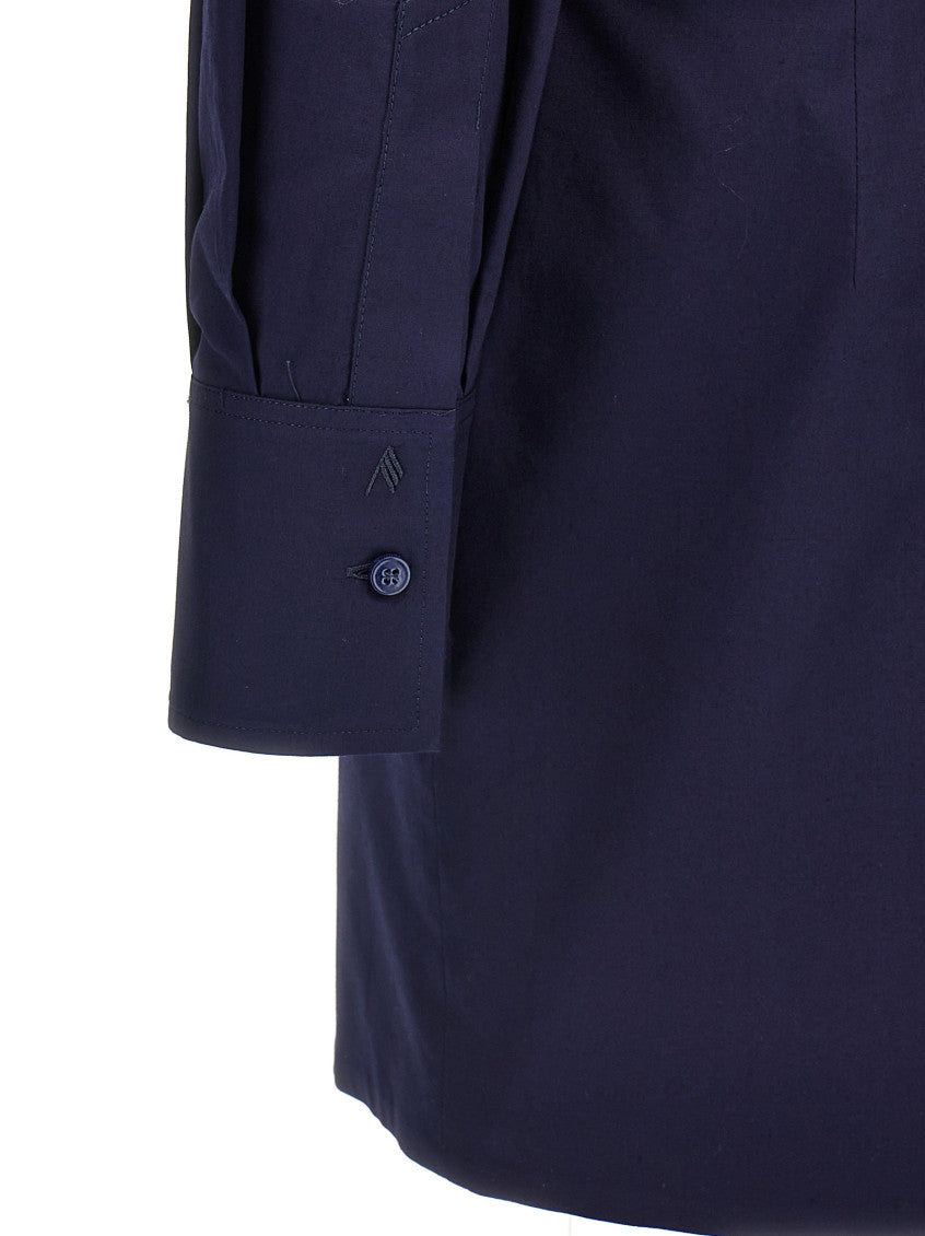 Blue Mini chemisier dress 4