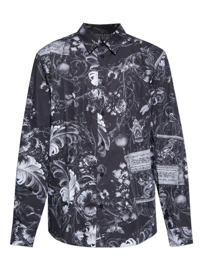 Black Printed Shirt 1