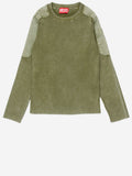 Boys Green Crew Neck Sweater 1