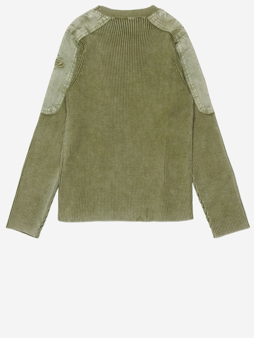 Boys Green Crew Neck Sweater 2