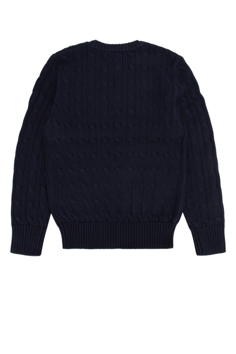 Kids Blue Logo Sweater 2