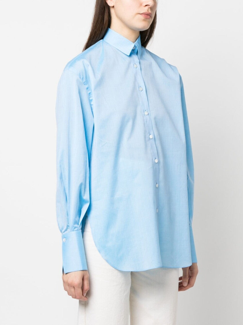 Sky Blue Cotton Shirt 2
