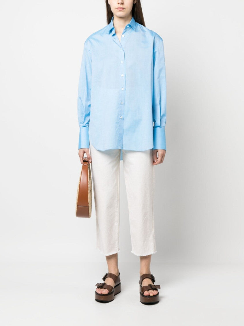 Sky Blue Cotton Shirt 4
