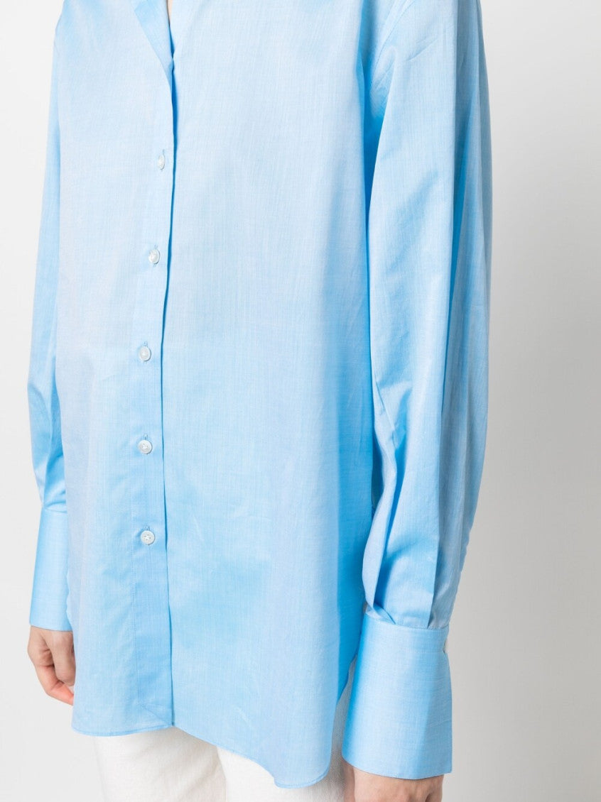 Sky Blue Cotton Shirt 5