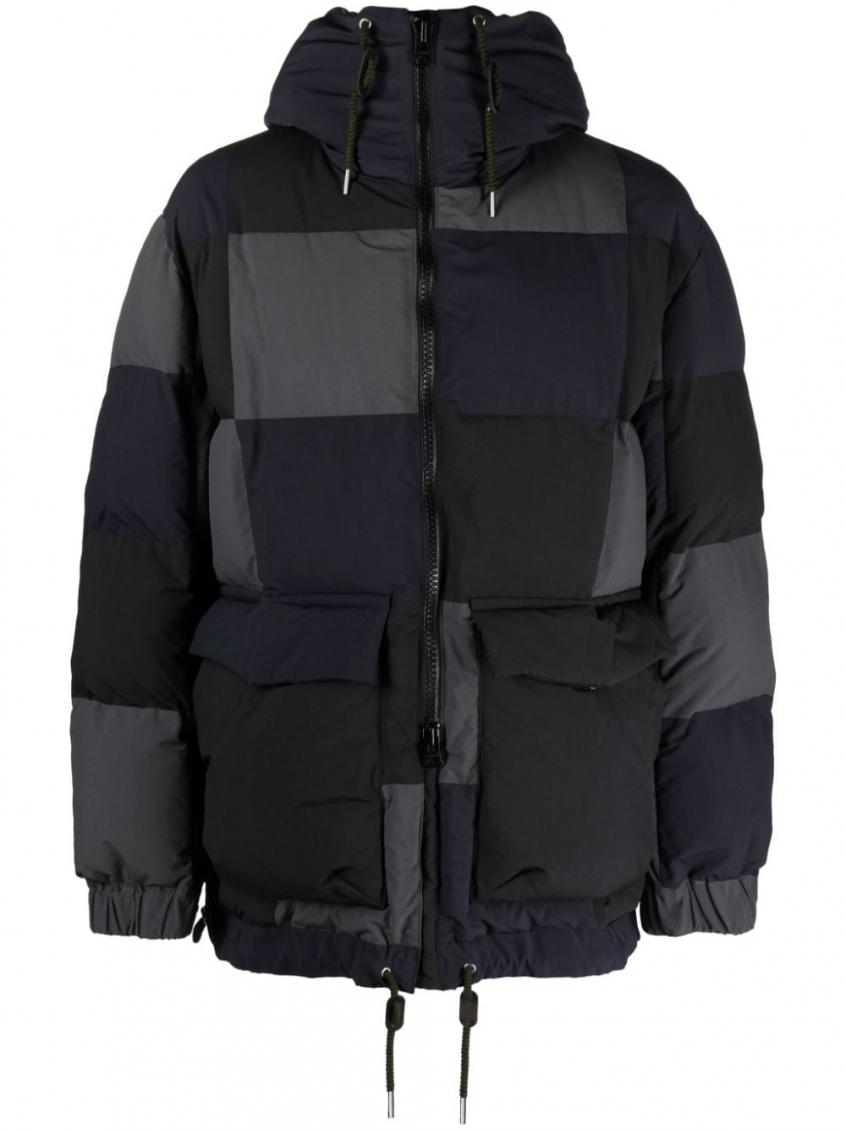 Black Patchwork Jacket 2