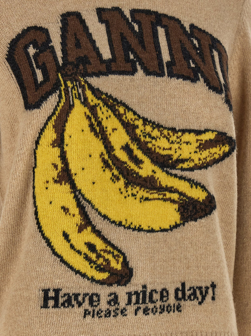 Beige 'Banane' sweater 4