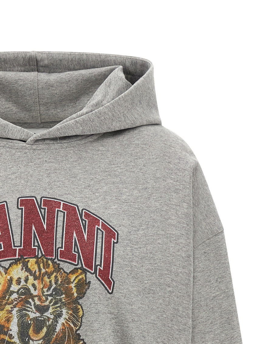 Grey 'Grey Tiger' hoodie 3