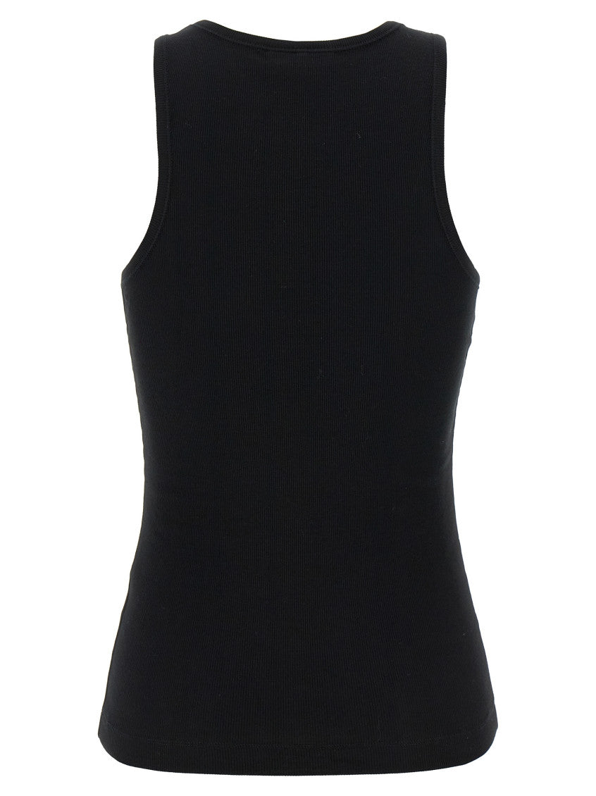 Black Ribbed top 2