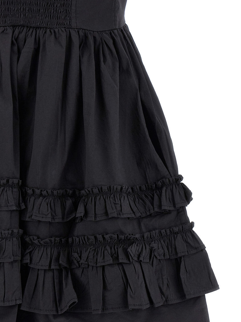Black 'Mini Frill' Dress 4