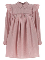 Pink Striped dress 1