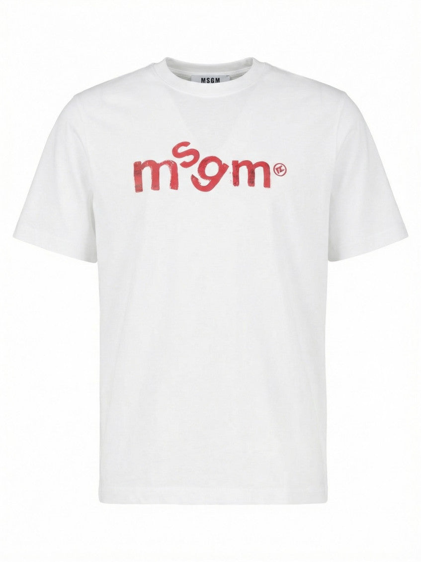 White Logo T-Shirt 1