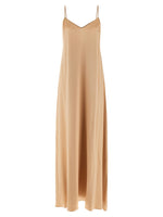 Beige Viscose dress 1