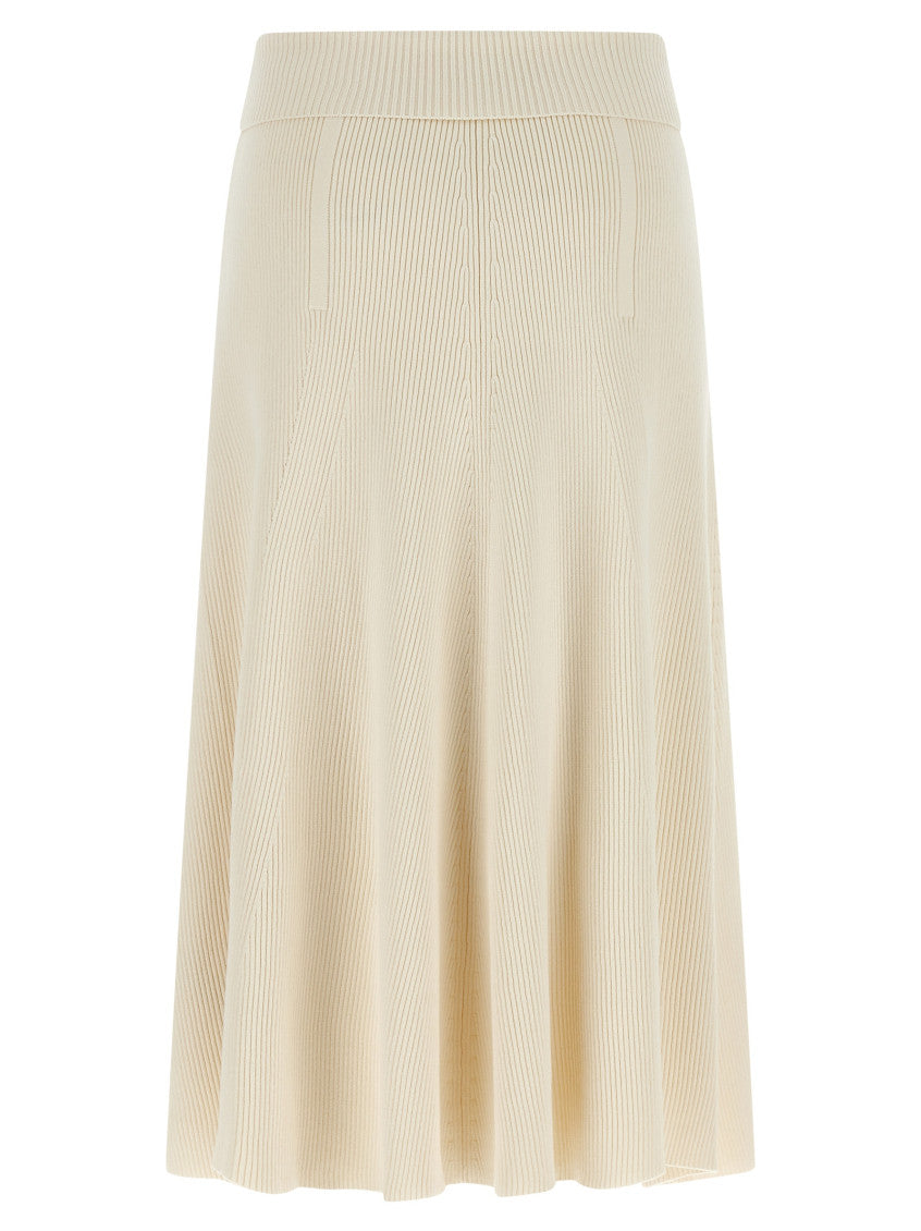 Beige 'Rebellion' skirt 2