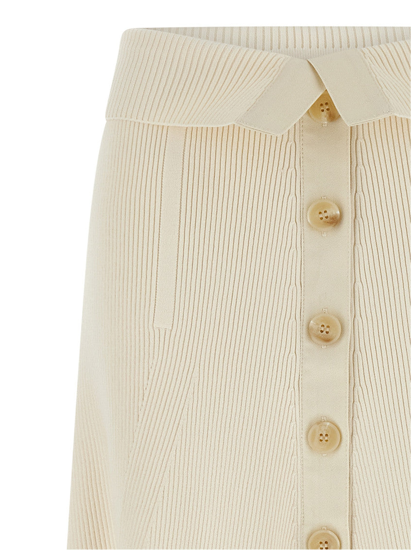 Beige 'Rebellion' skirt 3