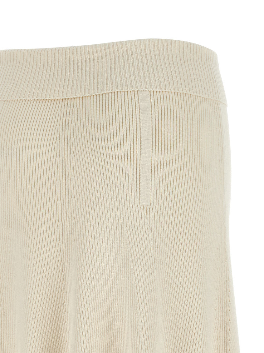Beige 'Rebellion' skirt 4