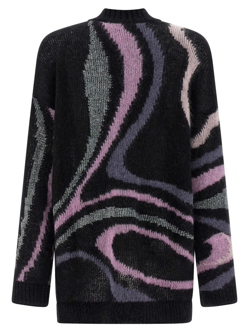 Black Knitted Cardigan 2