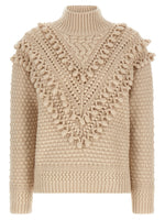 Beige 'Hypnotic Bauble' sweater 1