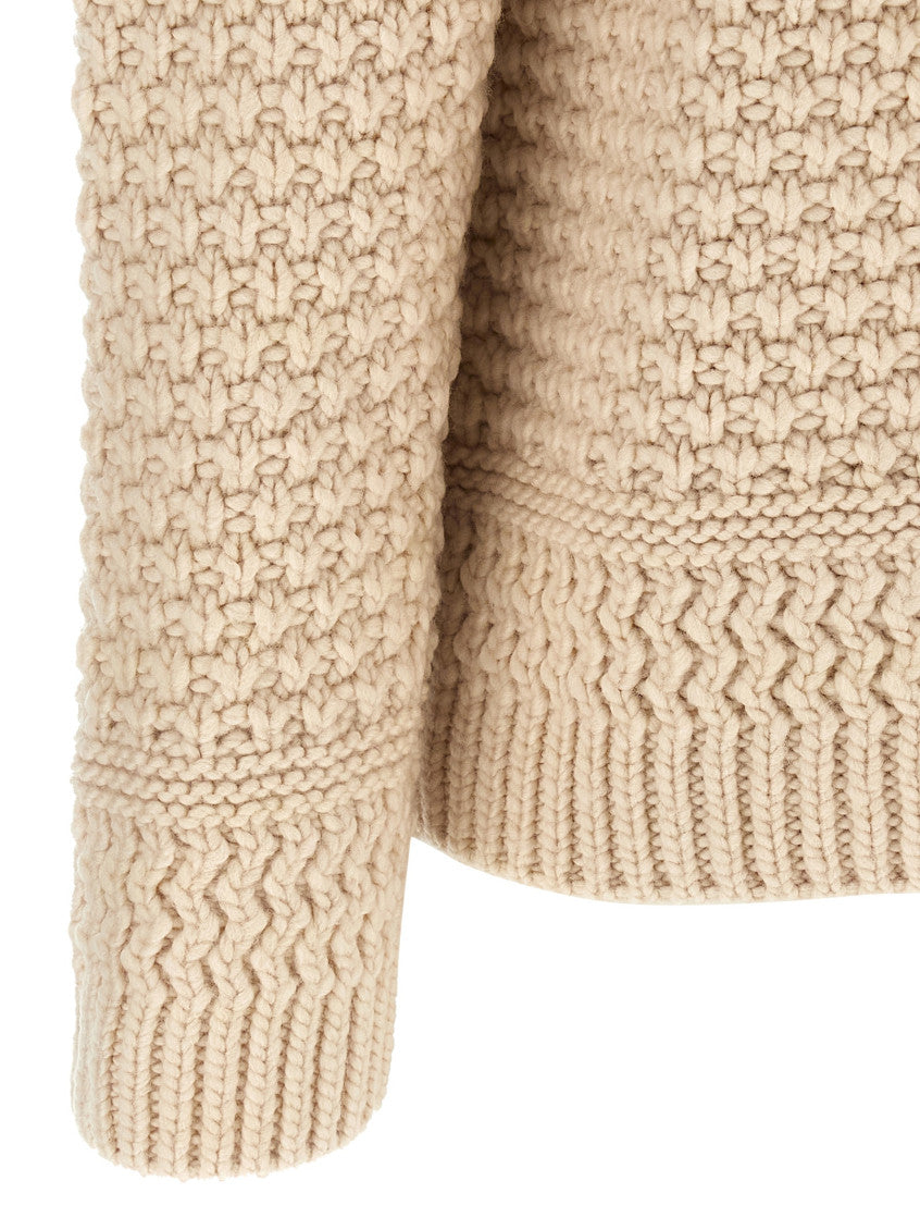 Beige 'Hypnotic Bauble' sweater 4