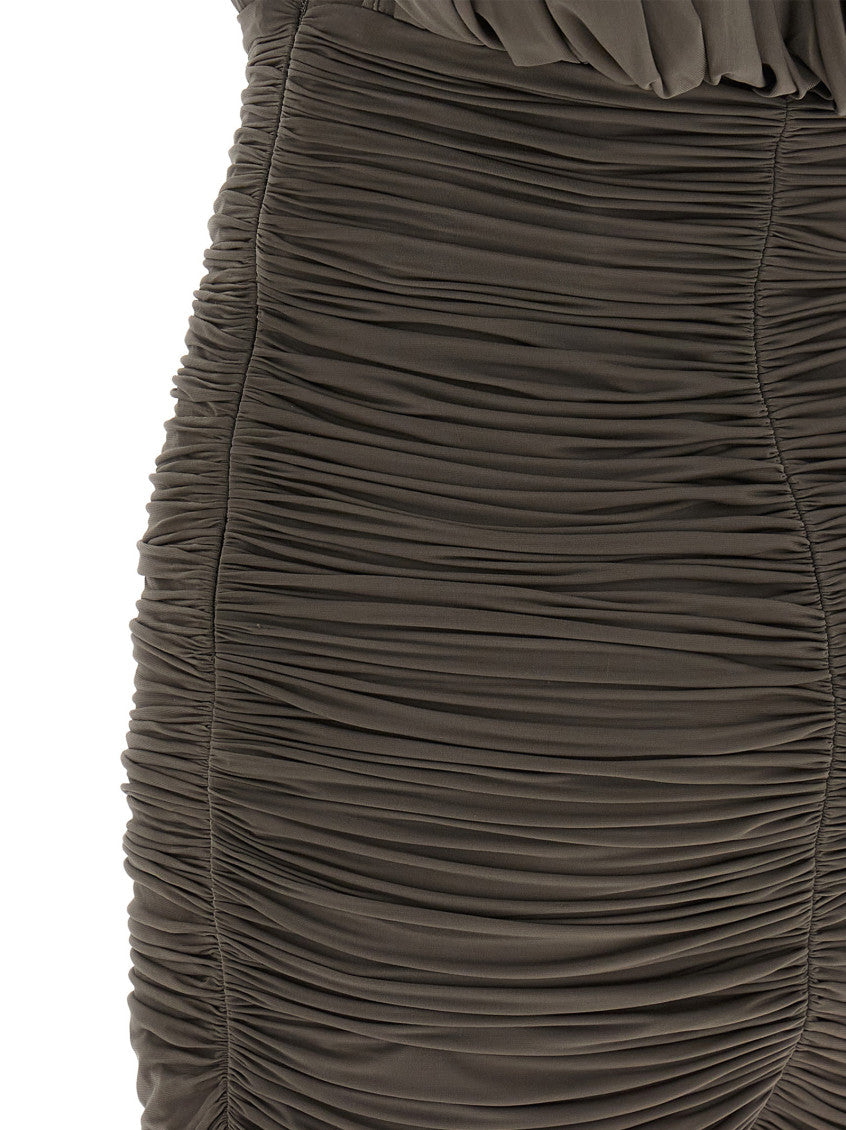Brown '33' dress 4