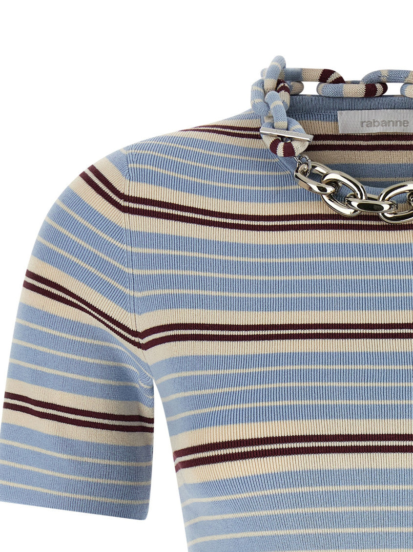 Light Blue Chain T-Shirt 3