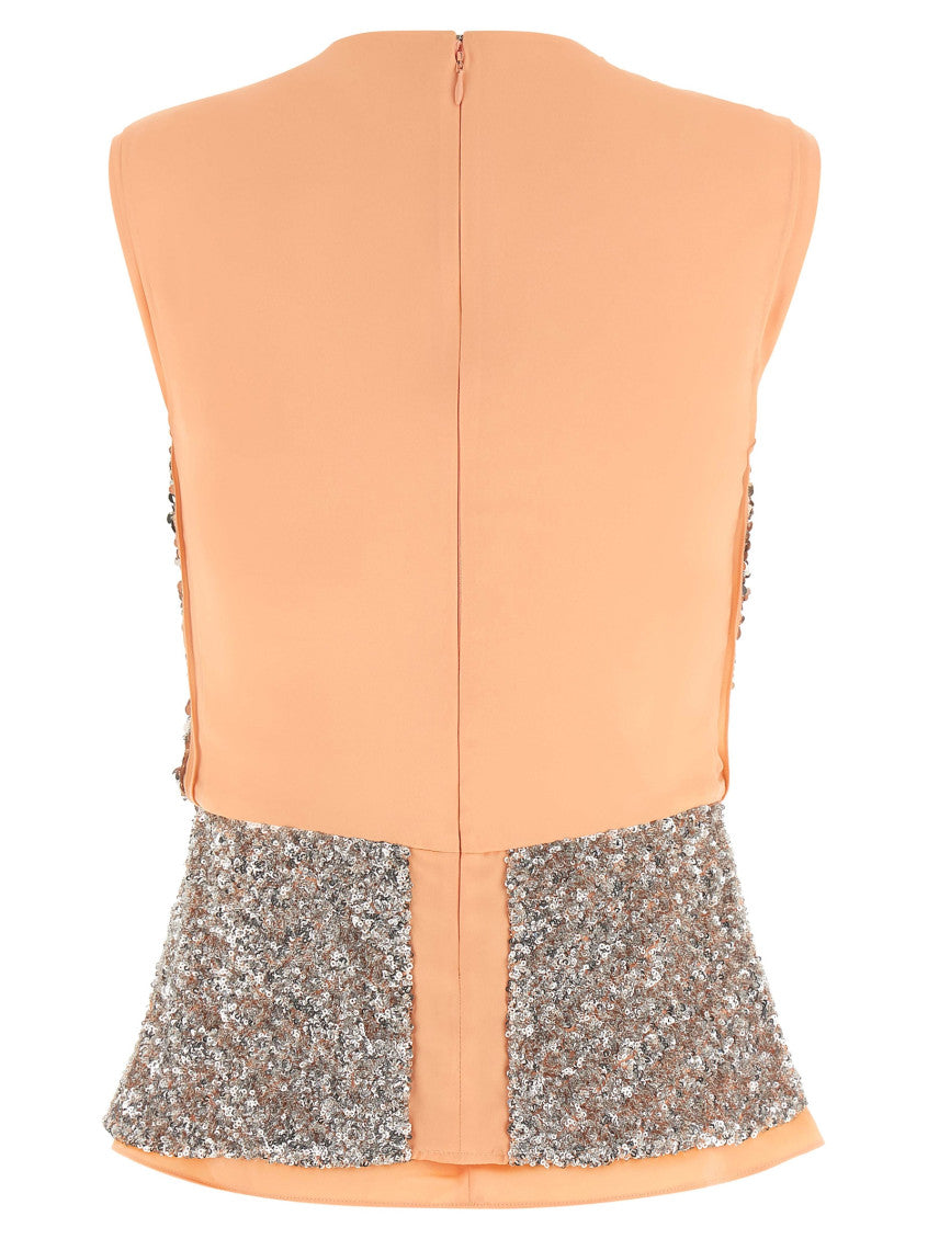Pink Sequin top 2